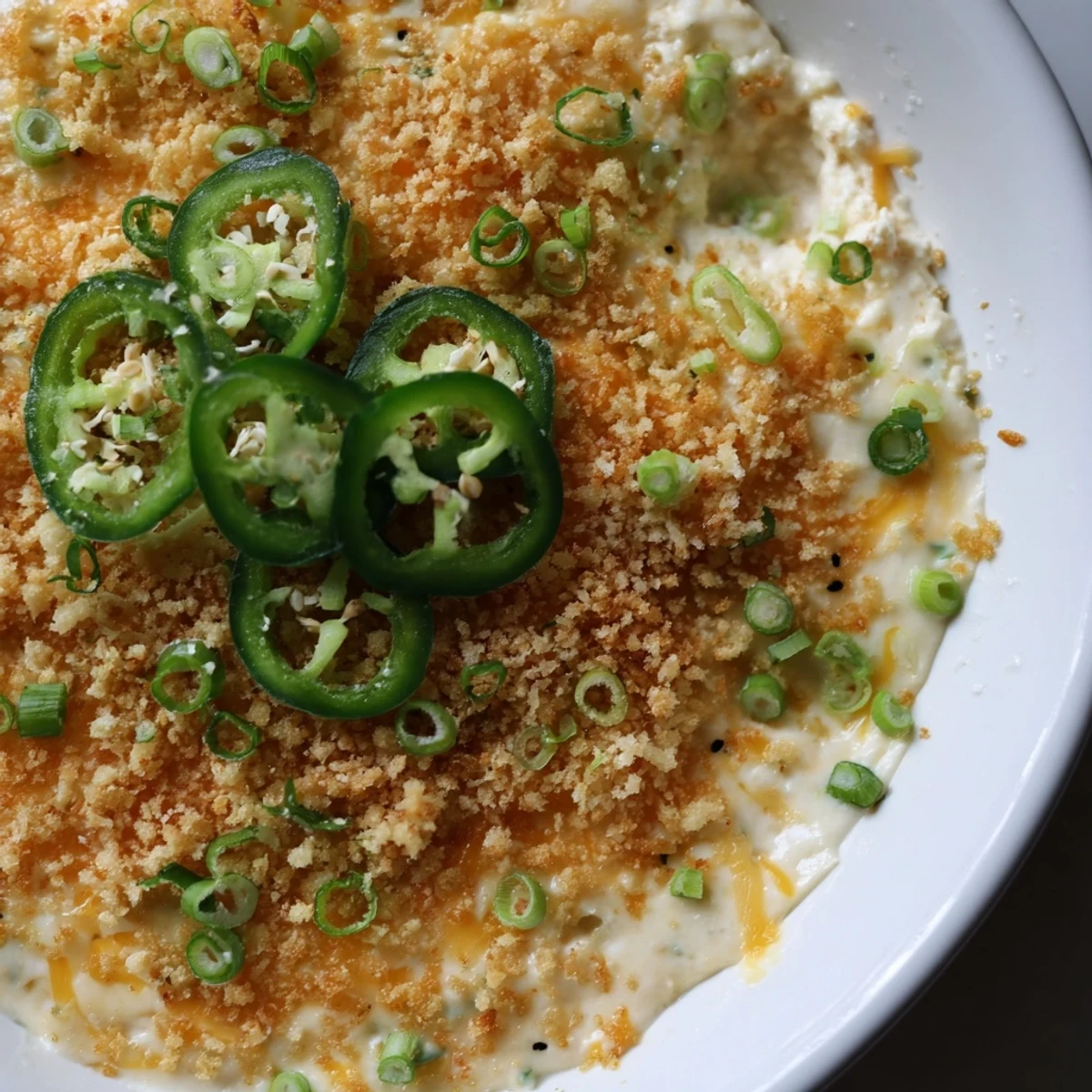 Creamy Super Bowl Jalapeno Popper Dip served warm with tortilla chips and crisp celery sticks for game day.
