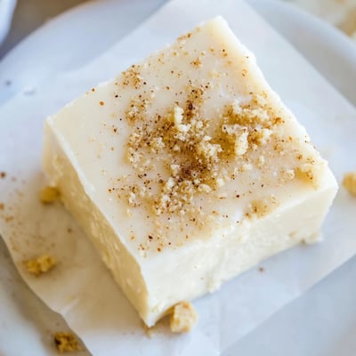 Eggnog Fudge