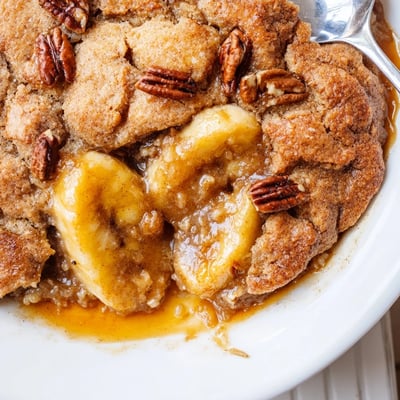 Southern Banana Cobbler Dessert